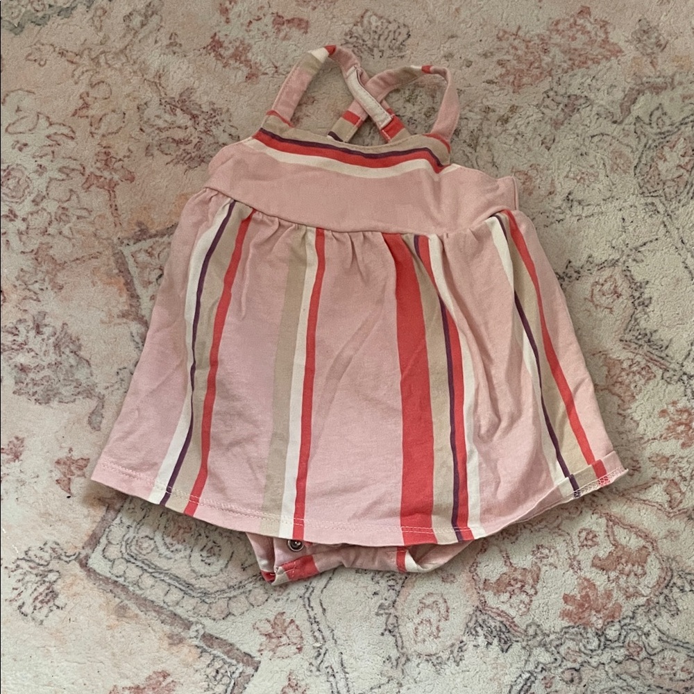 Carter's Pink Striped Casual Dress